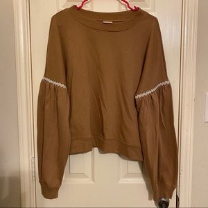 Mossimo Beaded Crop Top Sweater